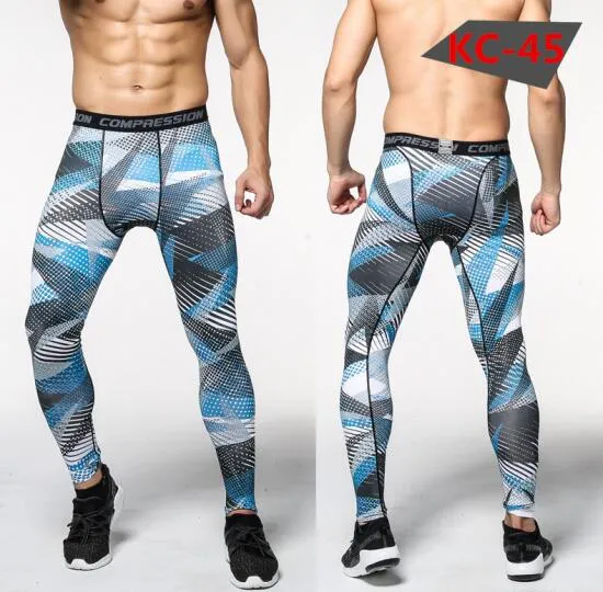 2016 camouflage men pants  fitness joggers compression tights long pants  leggings mens  wear jogginsg