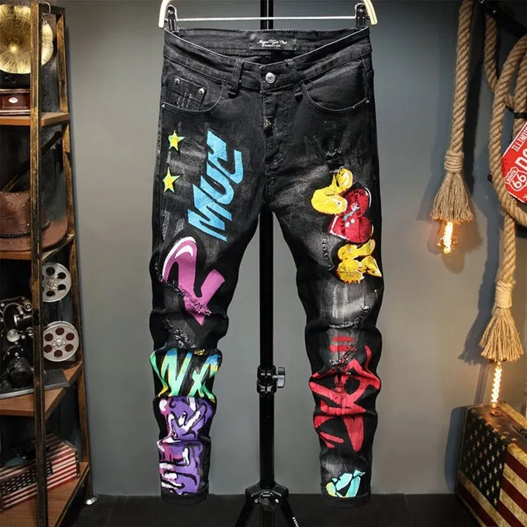 21 GRAFFITI Jeans