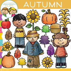 Autumn Days Clip Art