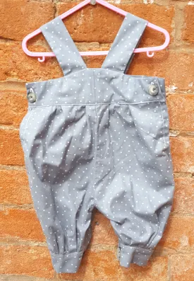 Baby dungarees to fit up to 6 months unisex, boy or girl