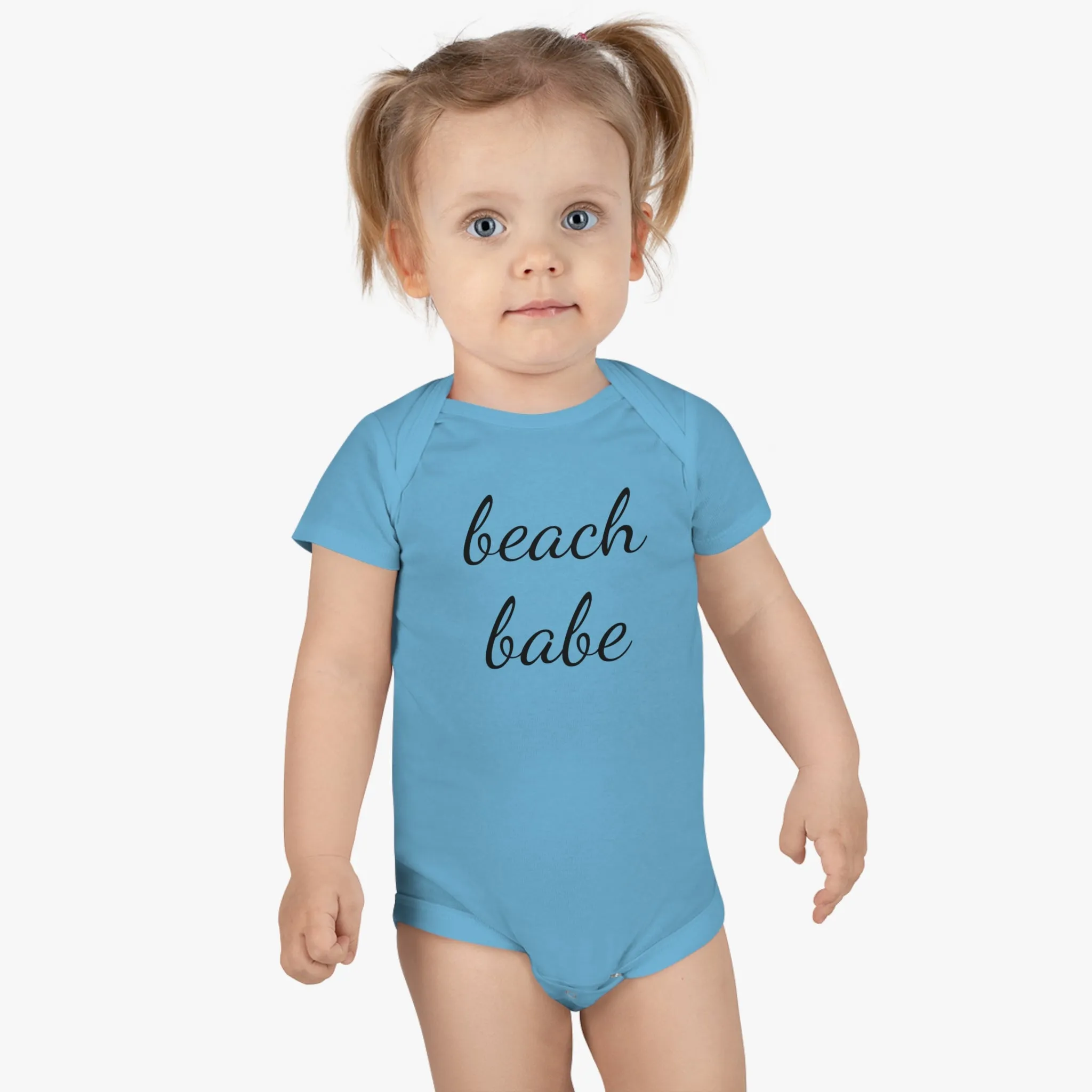 Beach babe baby Short Sleeve Onesie®