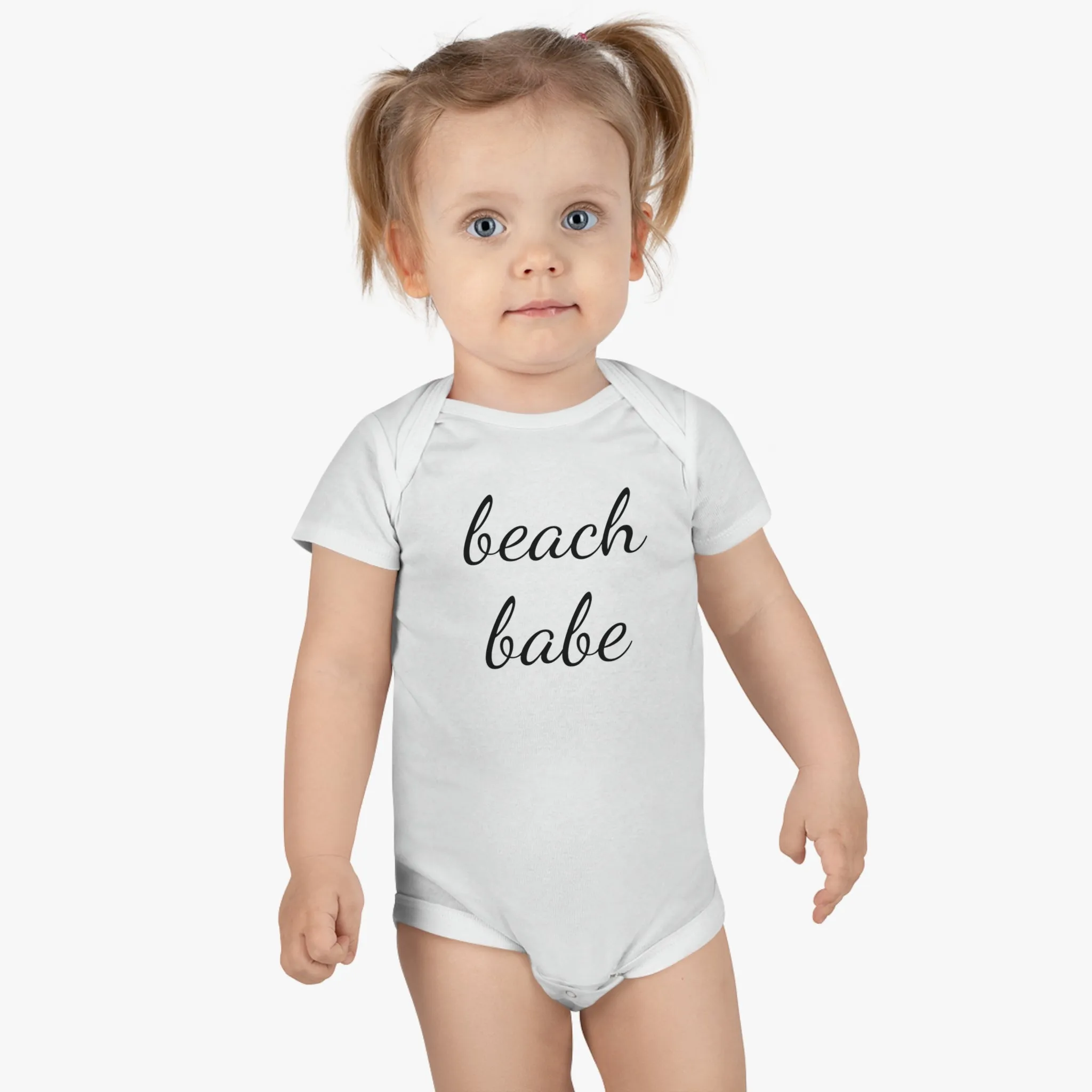 Beach babe baby Short Sleeve Onesie®