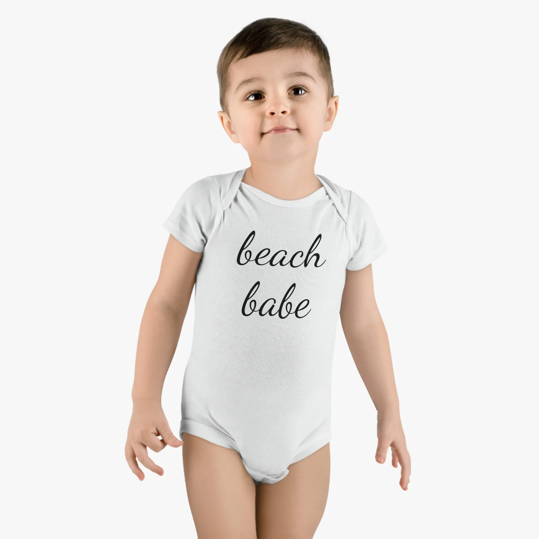 Beach babe baby Short Sleeve Onesie®