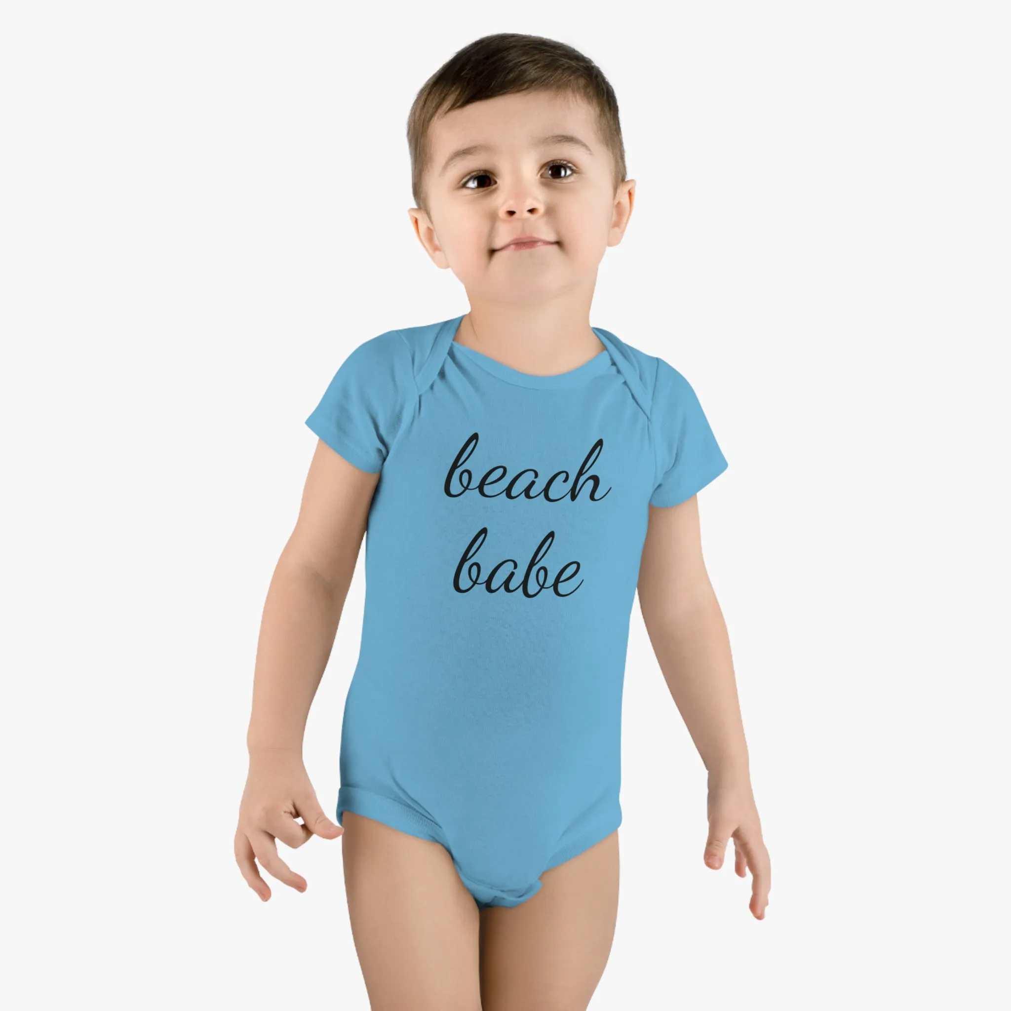 Beach babe baby Short Sleeve Onesie®