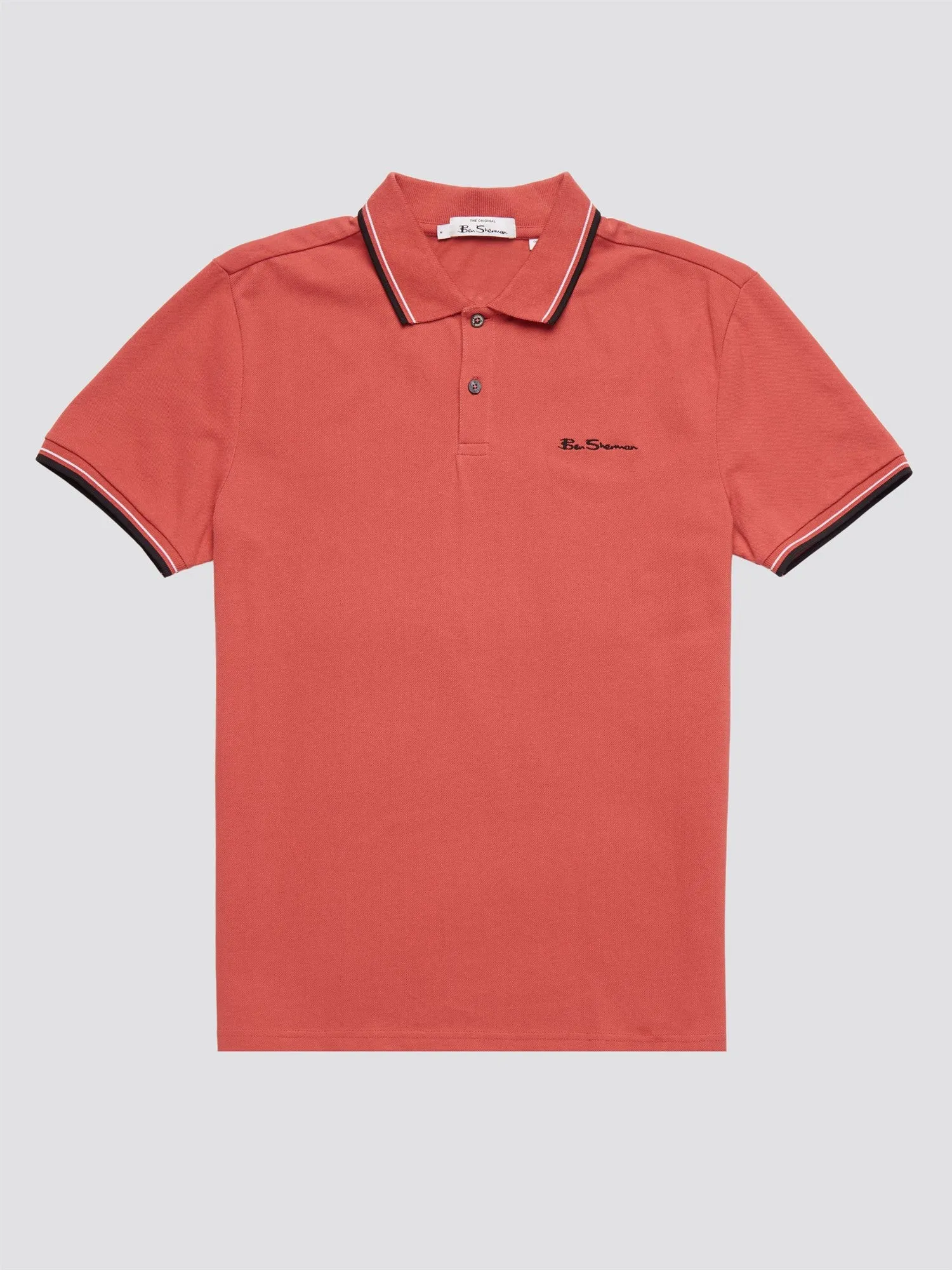 BEN SHERMAN Signature Polo Shirt - Raspberry