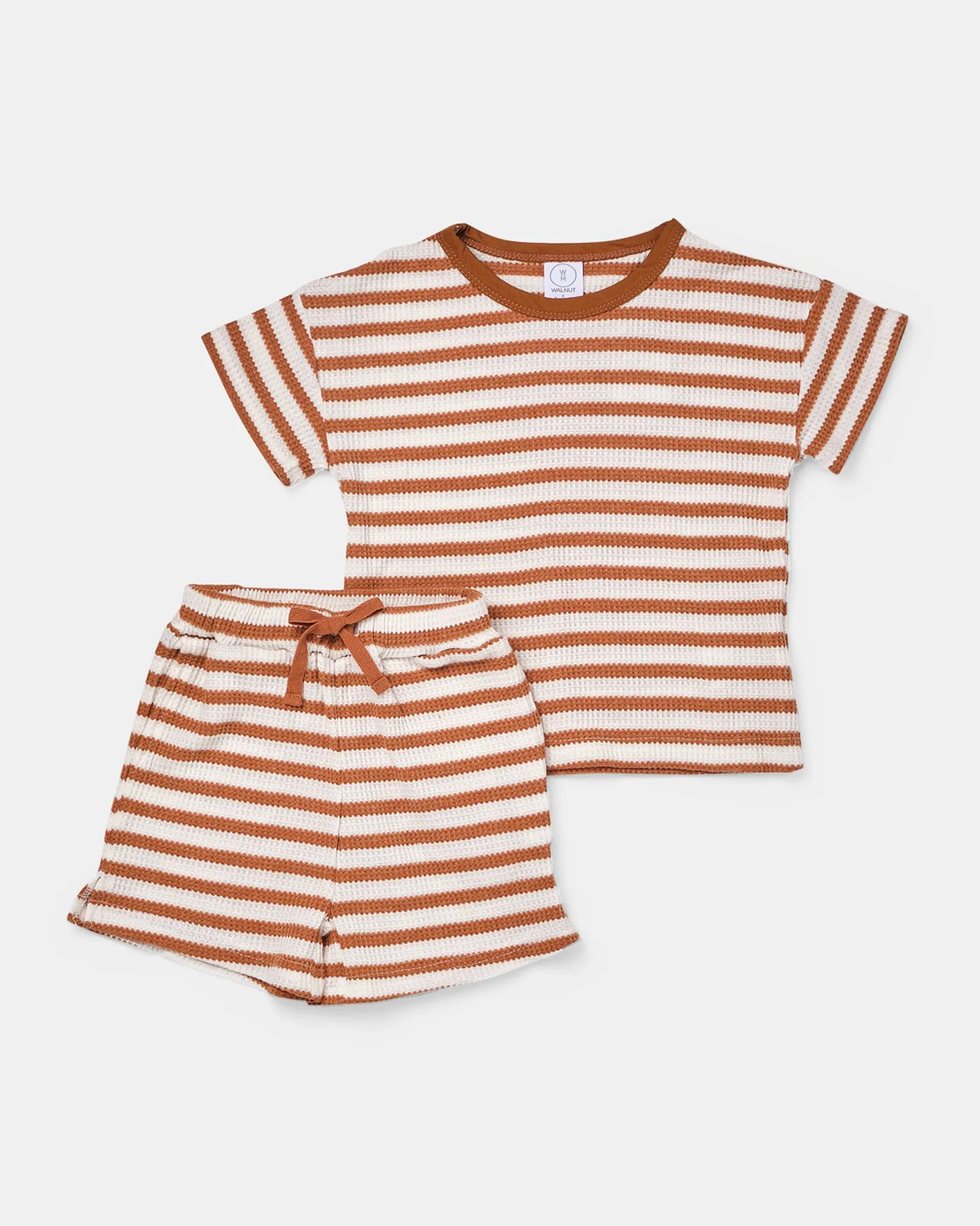 Binx Waffle Set - Tan Stripe