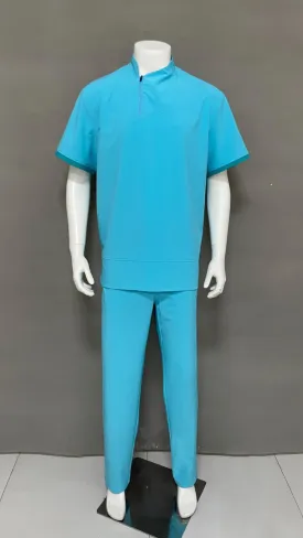 Blue Scrub Set