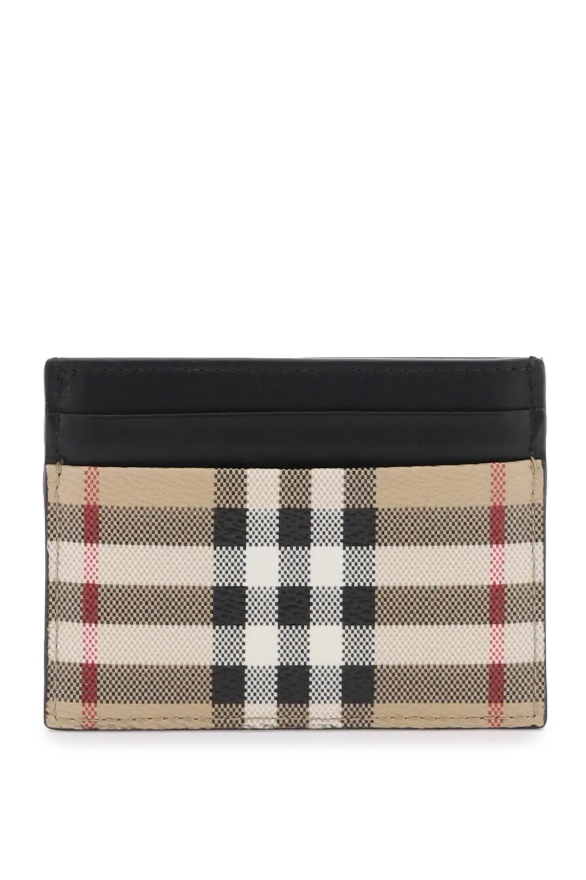 Burberry vintage check card holder