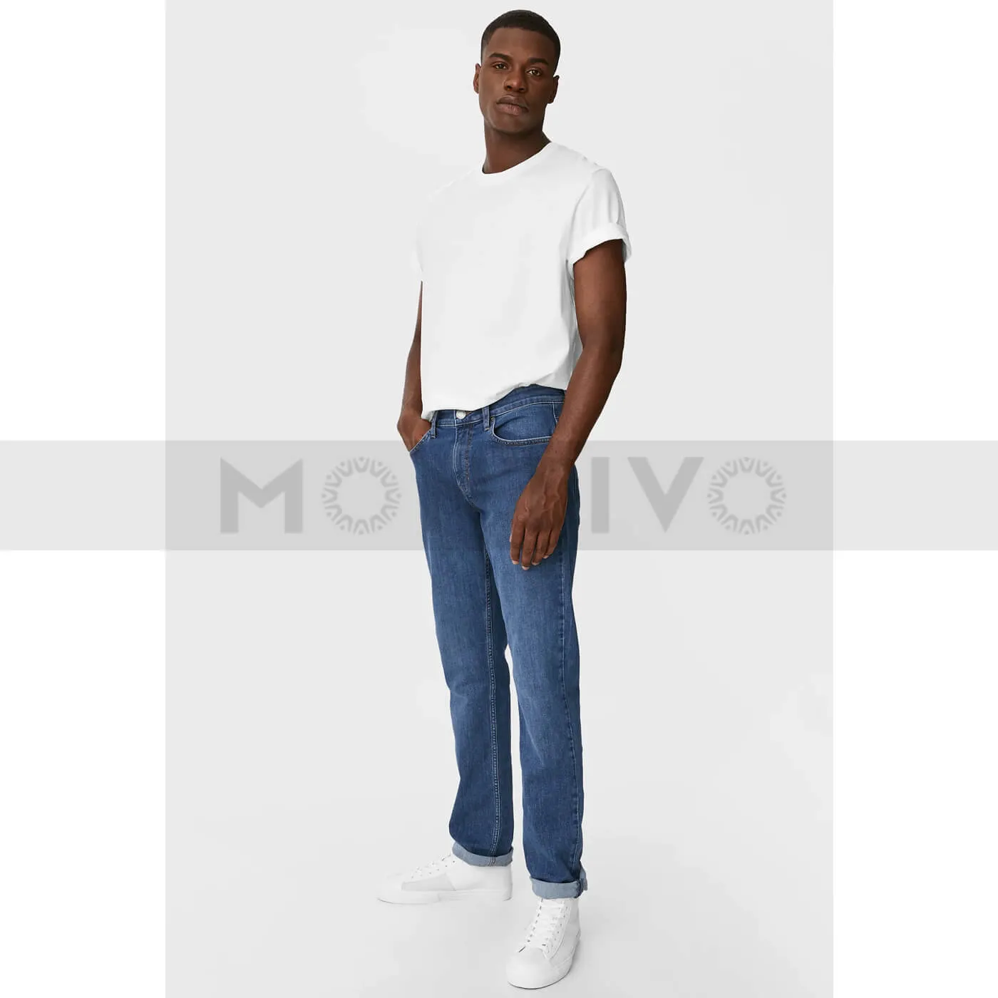 CA Slim Fit Blue Jeans