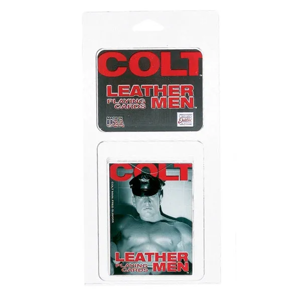 Colt Leather Men Playing Cards