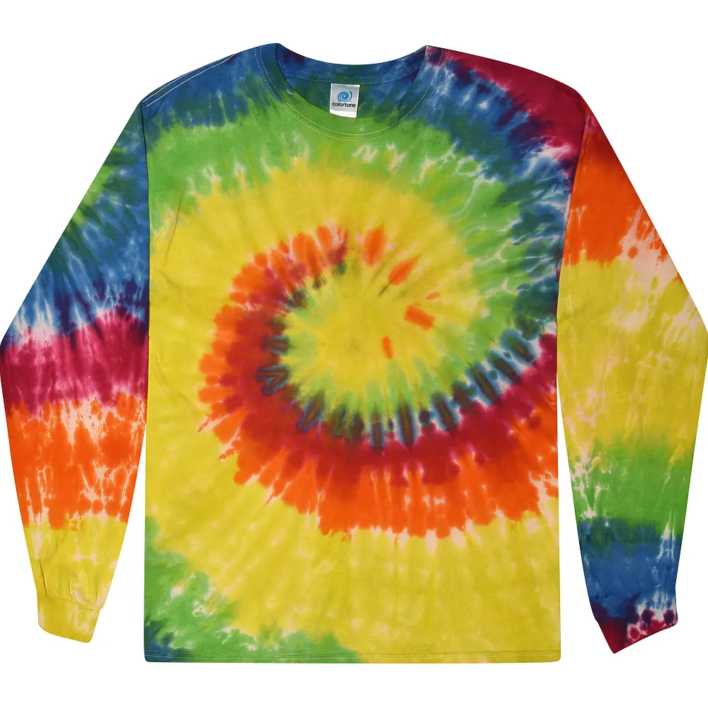 DARESAY Long Sleeve Tie Dye Shirts for Men, Women Boys, Girls, Teen