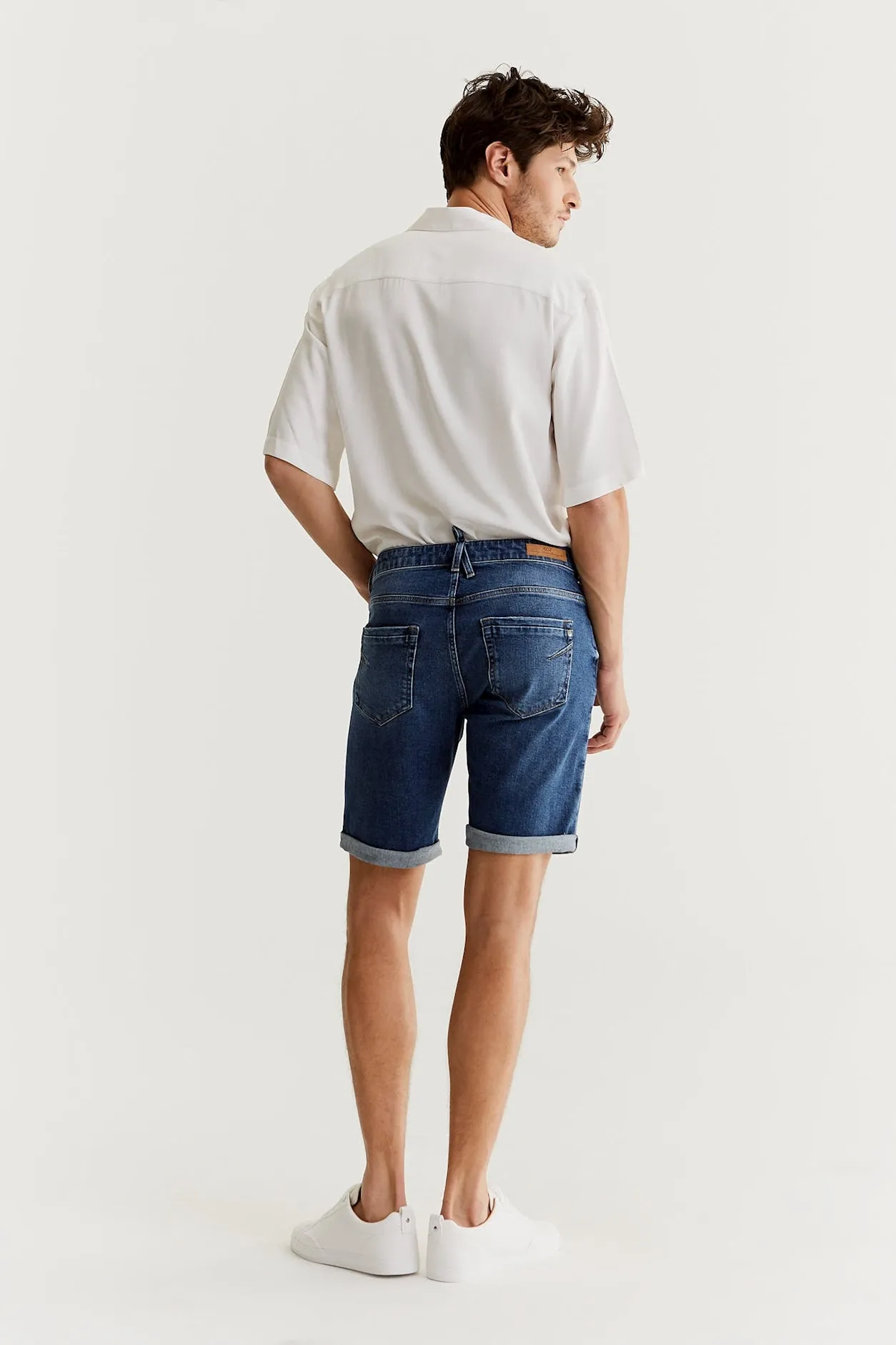 Dennis 5 Pocket Shorts Blue Vintage