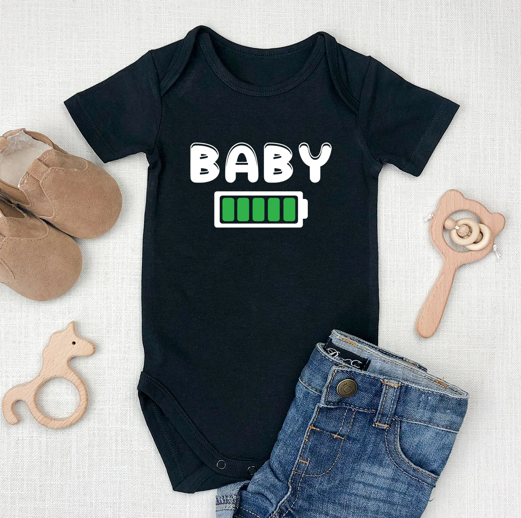 Energized Baby | Infant Fine Jersey Bodysuit