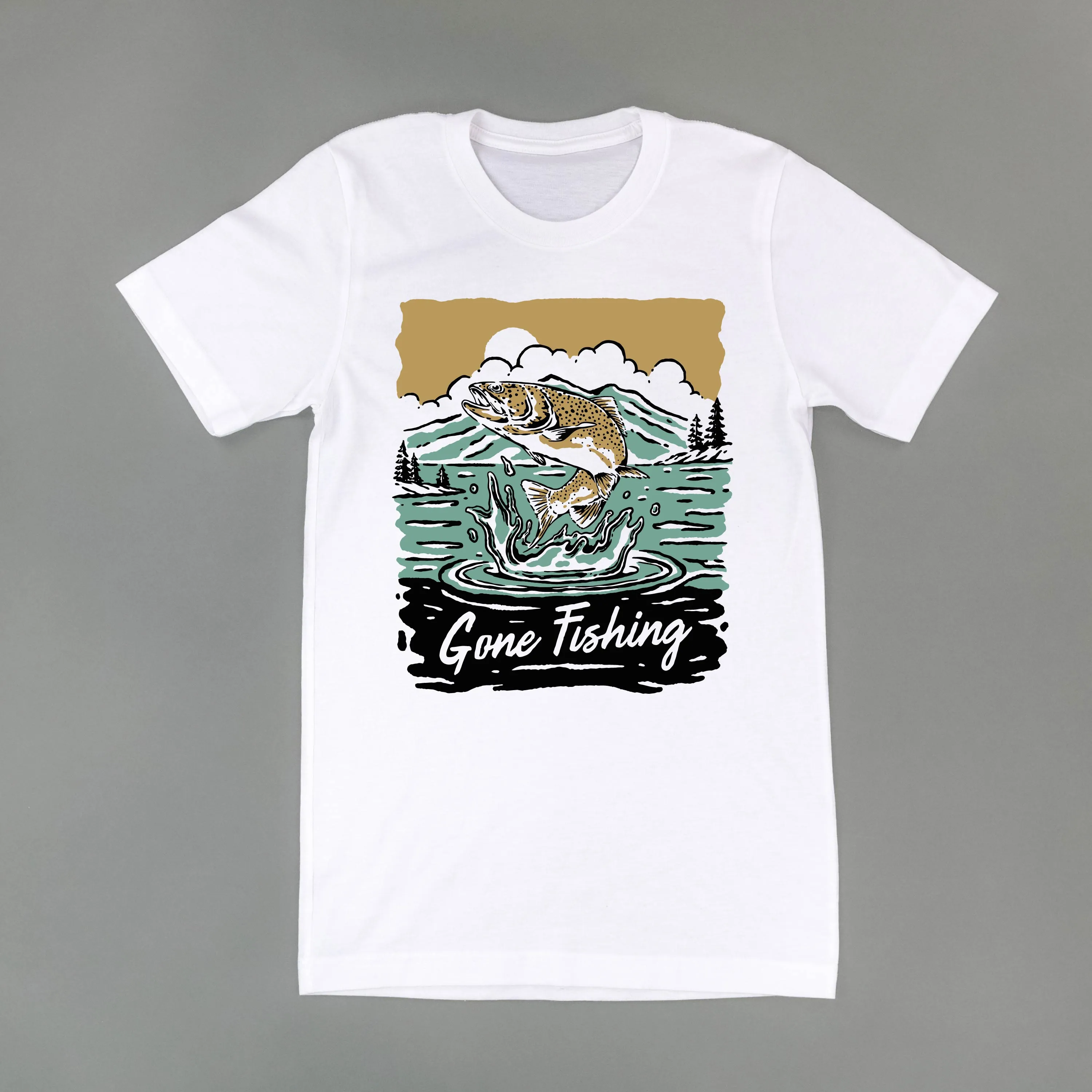 Gone Fishing - Unisex Tee