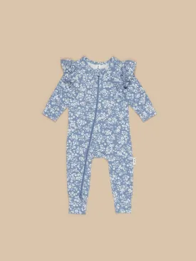 Huxbaby Floral Lake Zip Romper