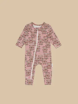 Huxbaby Gingerbread Hux Zip Romper