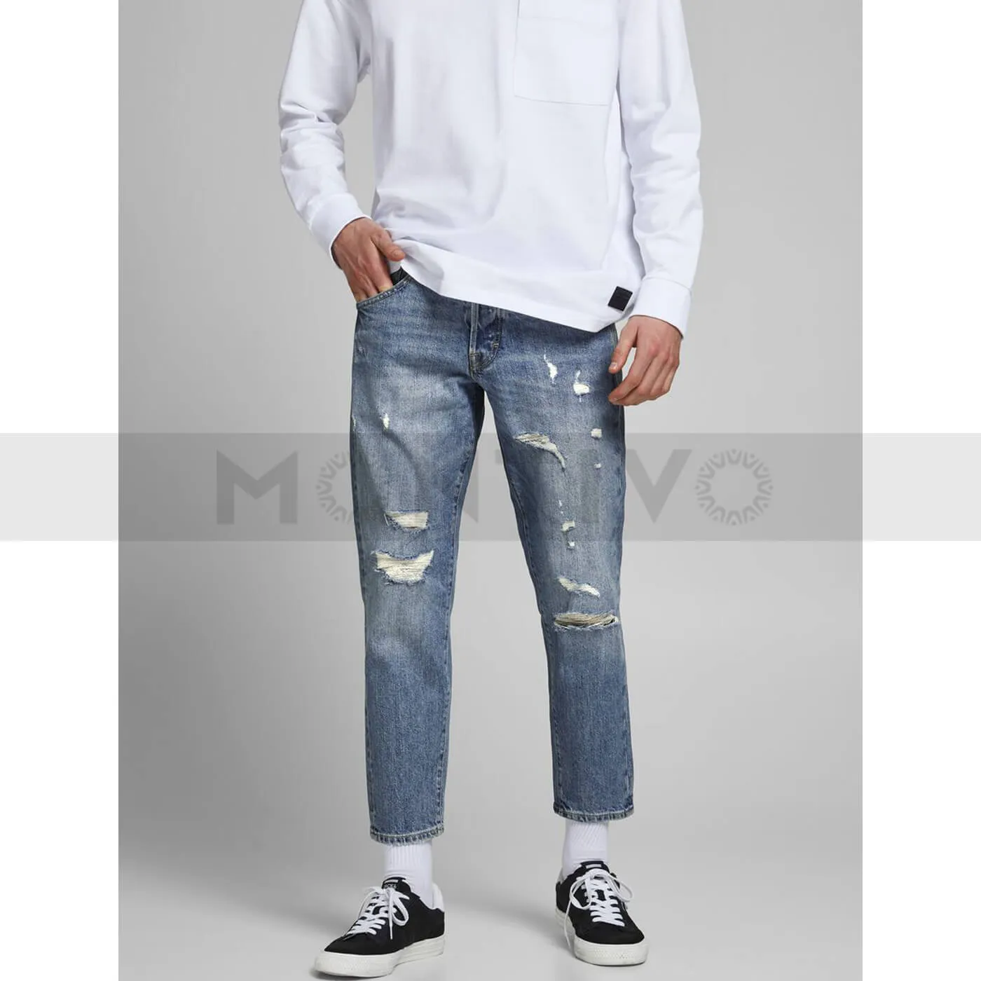 JJ Cropped Frank Jeans