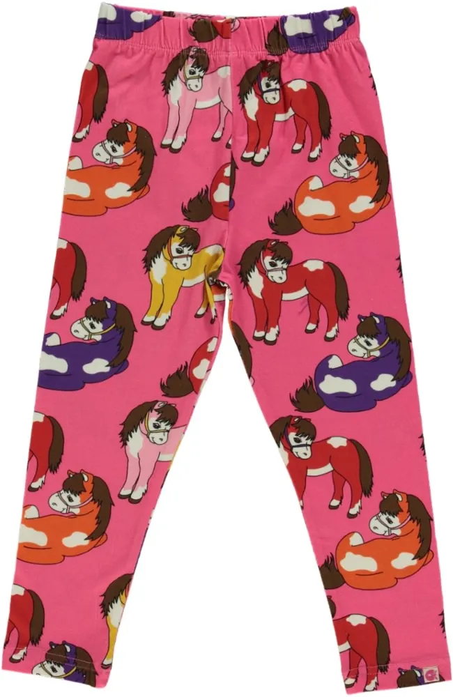 Leggings with horses