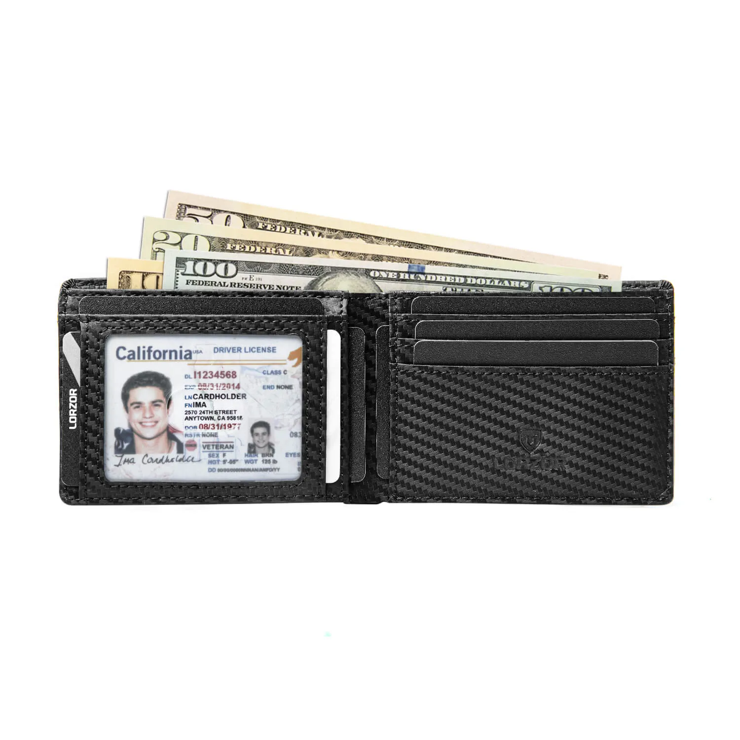 LORZOR Leather Wallet A1