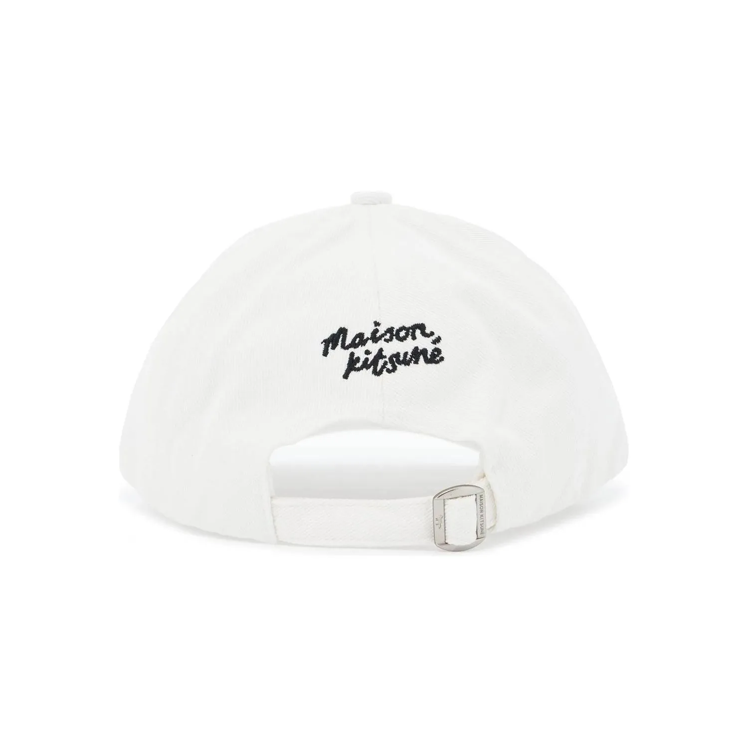 Maison Kitsune fox head baseball cap