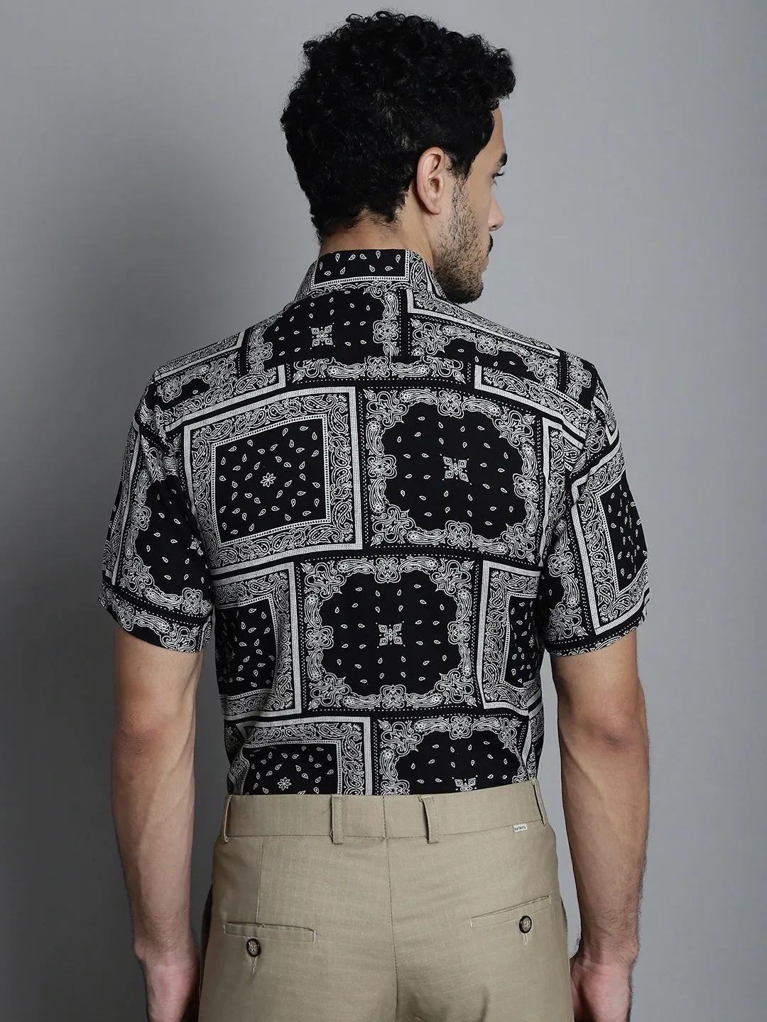 Men's Paisley Printed Formal Shirts