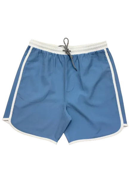 Mens Sunset Beach Boardshorts- Denim