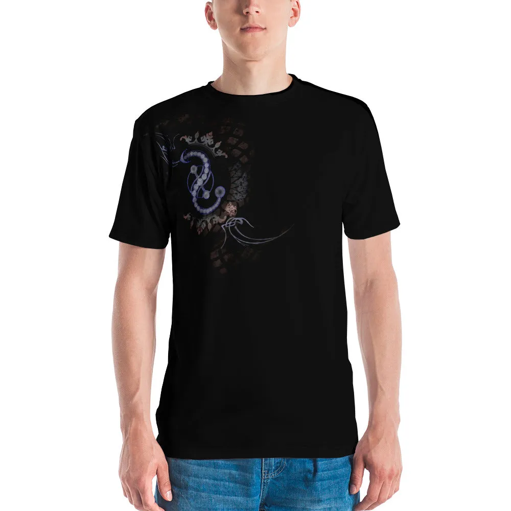 Men's T-shirt Snake design