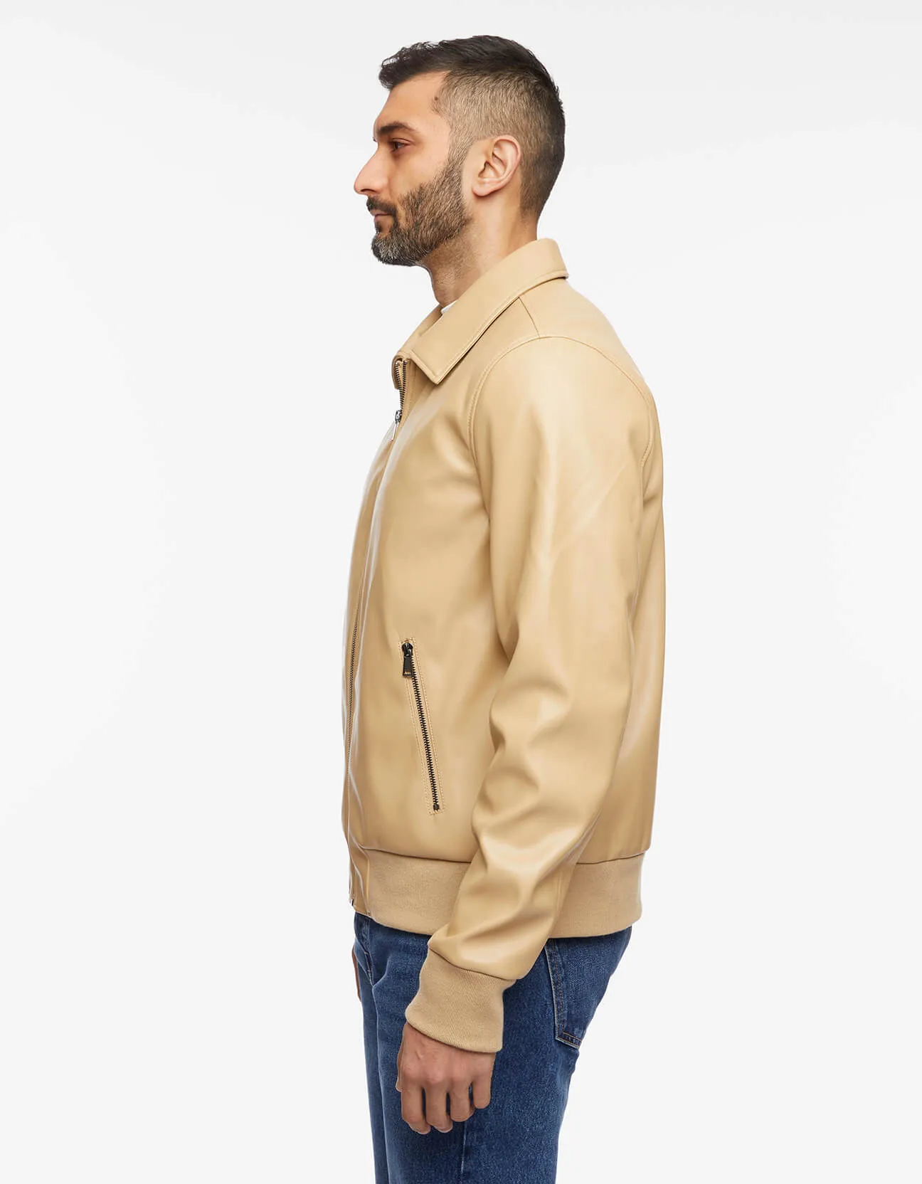 Men's Vegan Leather Jacket