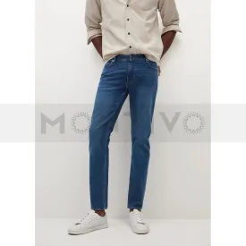 MNG Slim Fit Faded Dark Wash Jeans