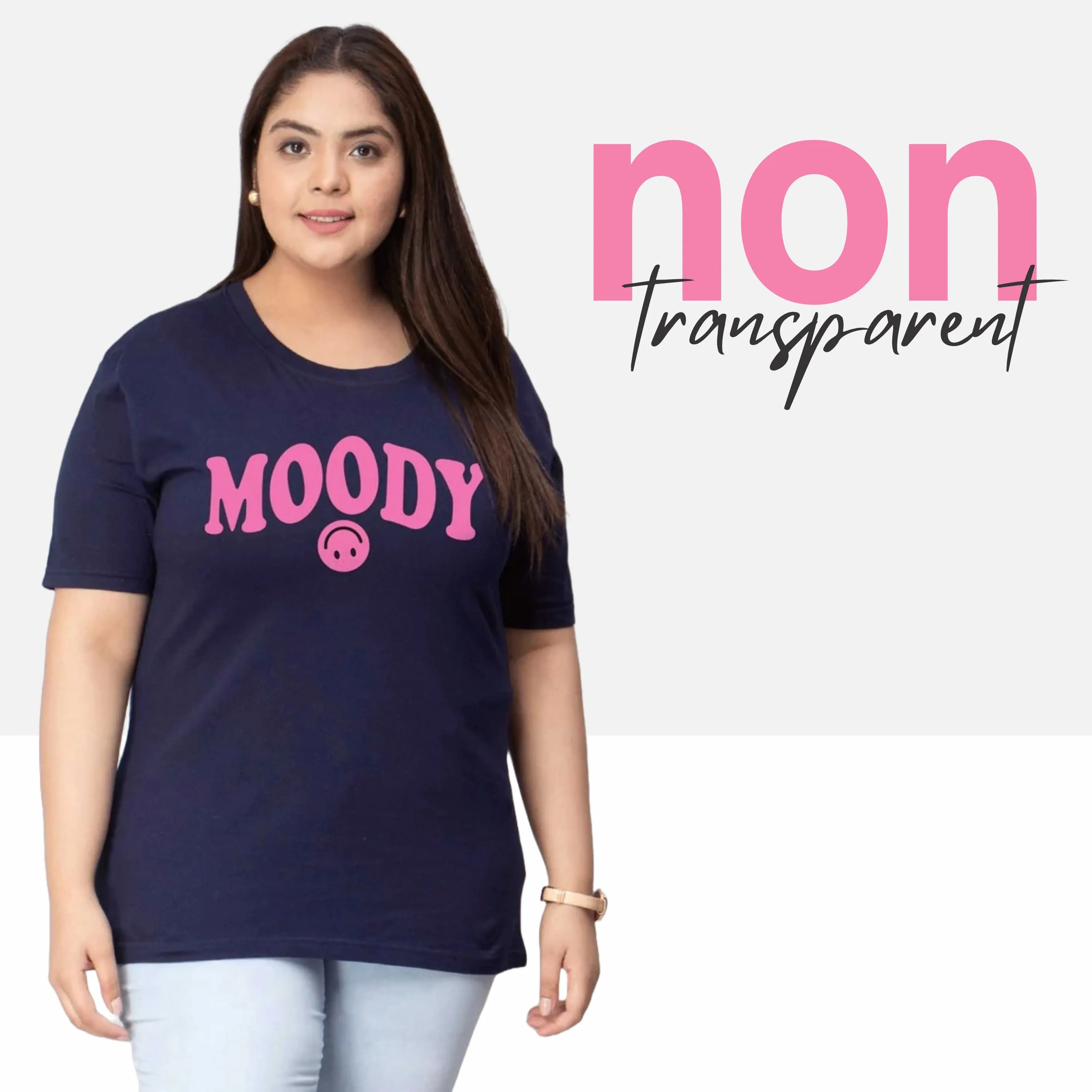 Moody Plus Size Women T-Shirt