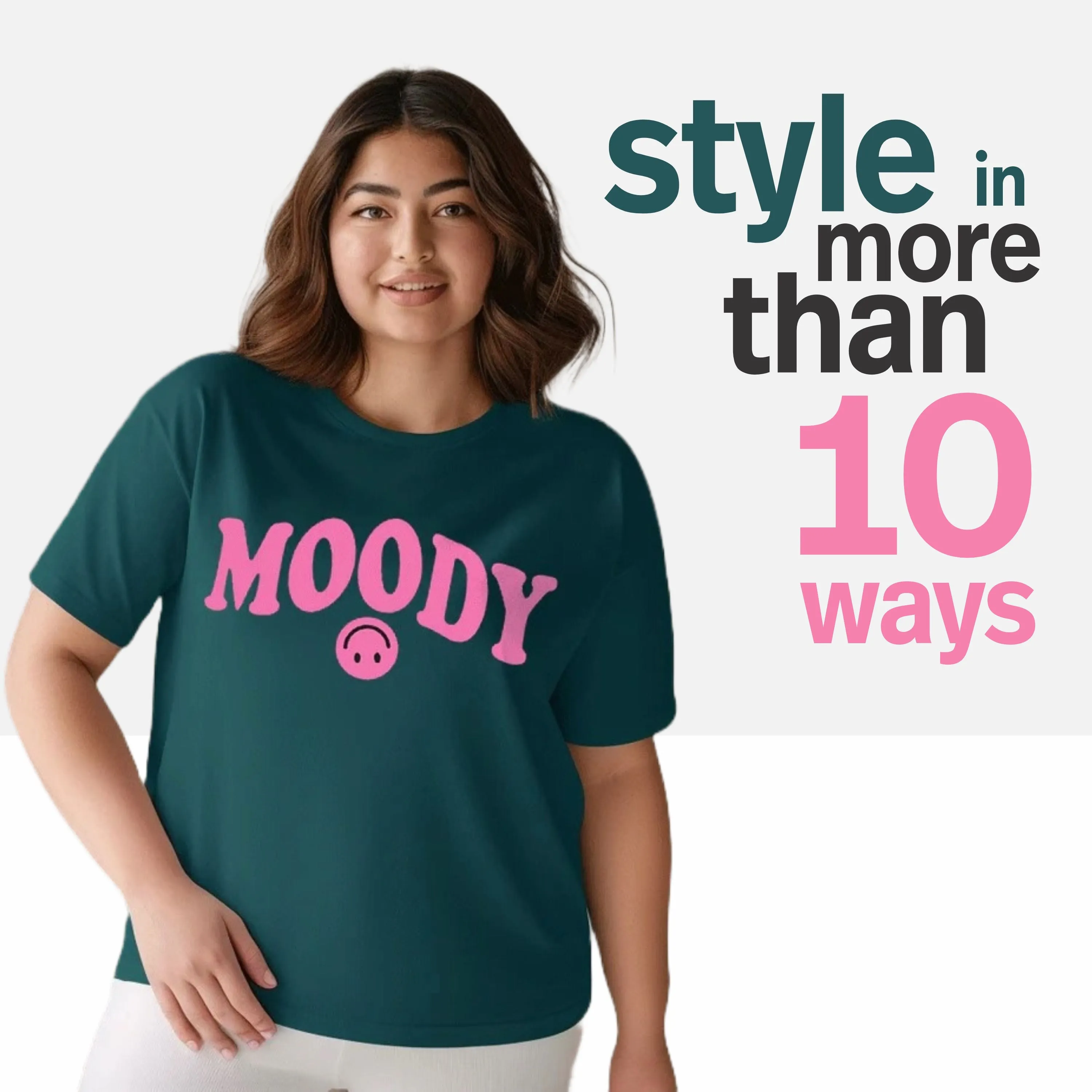 Moody Plus Size Women T-Shirt