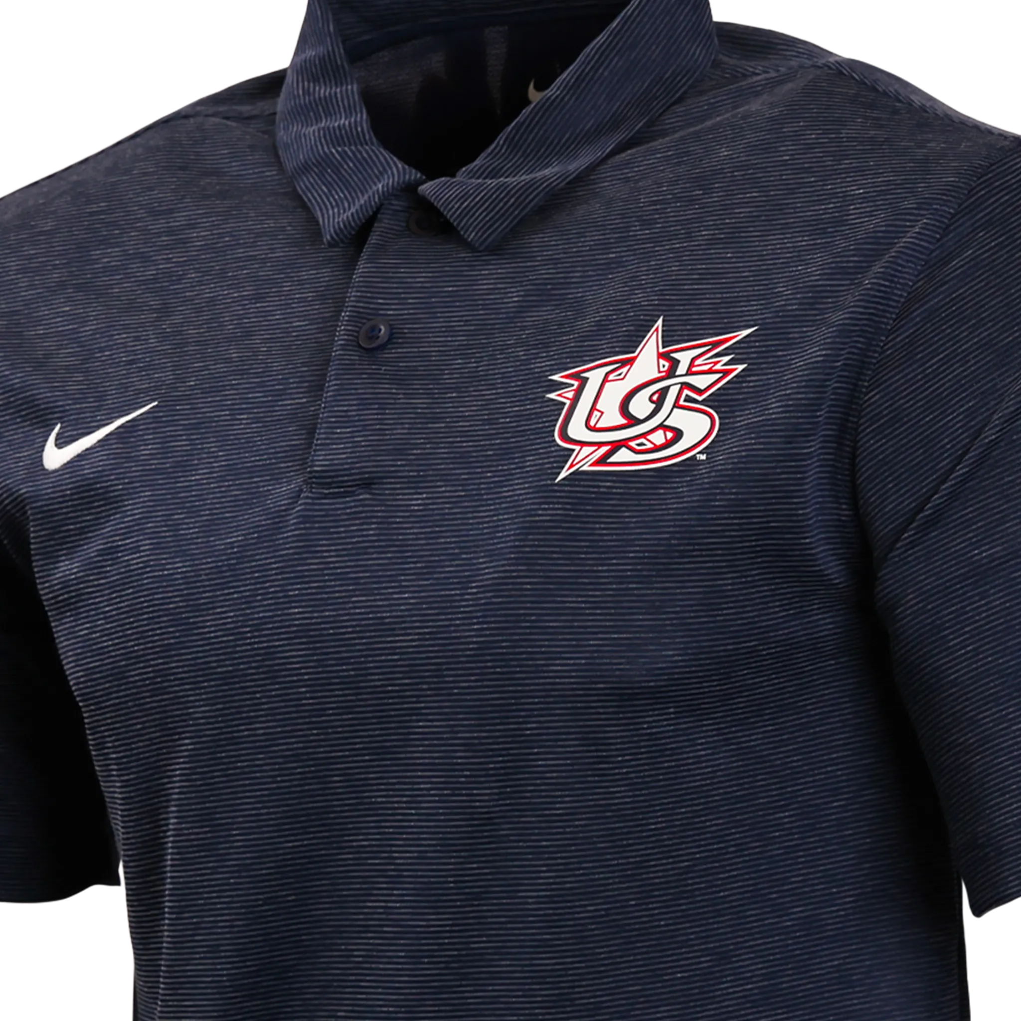 Navy Heather Polo