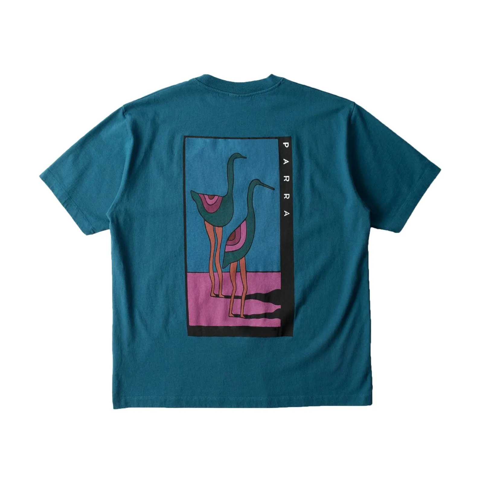 Parra The stand off (Deep Sea Green) Mens T-shirt 52206