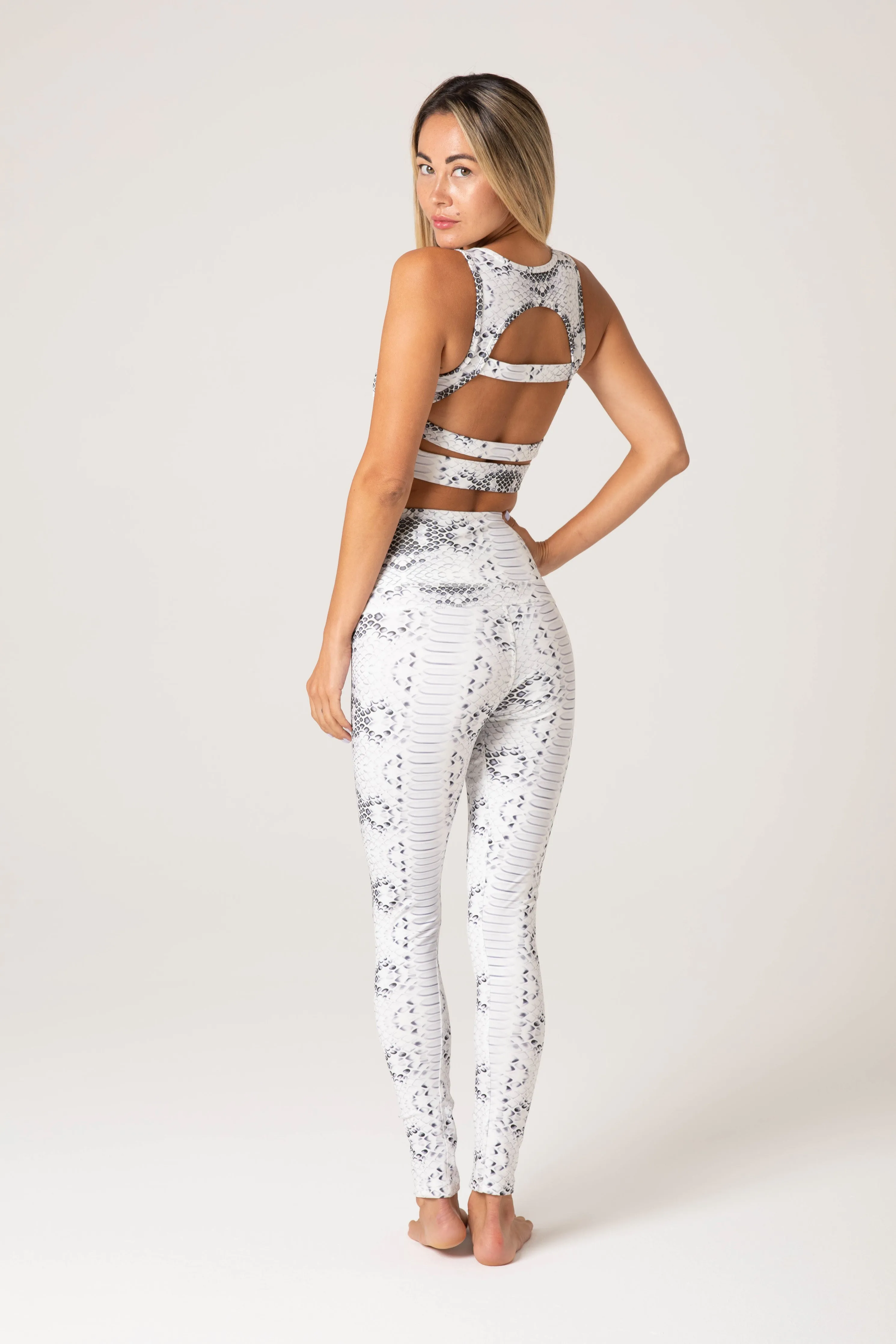 PYTHON LEGGING WHITE