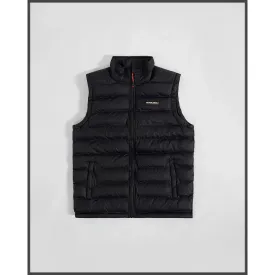 Sleeveless Black Puffer Jacket