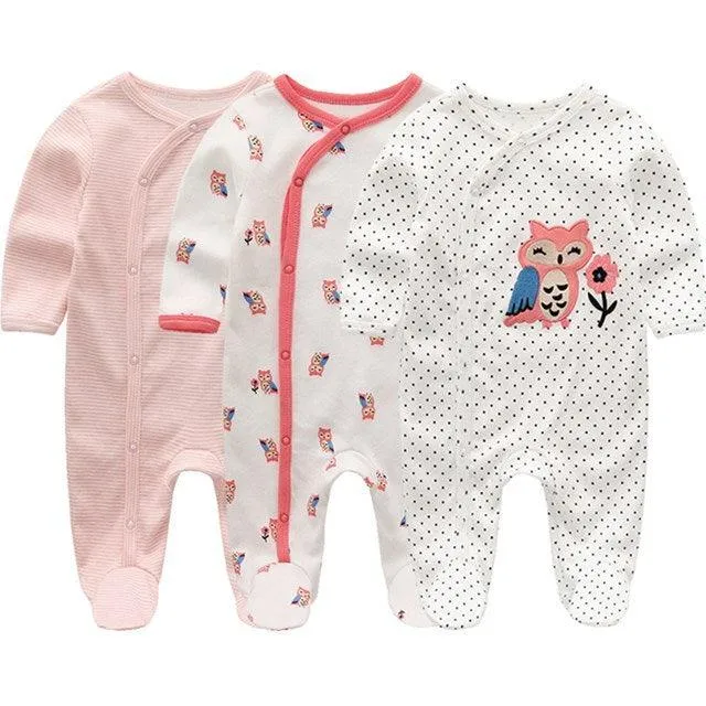 Summer Baby Rompers Spring Newborn Baby Clothes For Girls Boys Long Sleeve ropa bebe Jumpsuit Baby Clothing boy Kids Outfits