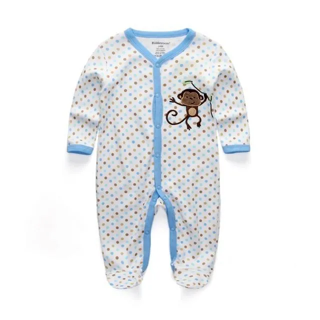 Summer Baby Rompers Spring Newborn Baby Clothes For Girls Boys Long Sleeve ropa bebe Jumpsuit Baby Clothing boy Kids Outfits