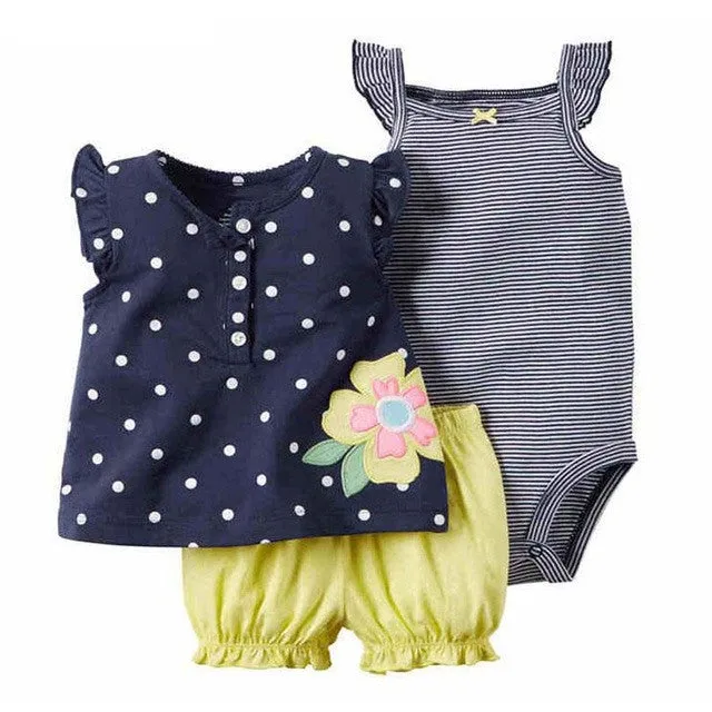 summer bebes baby girl clothes Condole belt set dresses kids newborn girl skirt casaco infant clothing vestido infantil