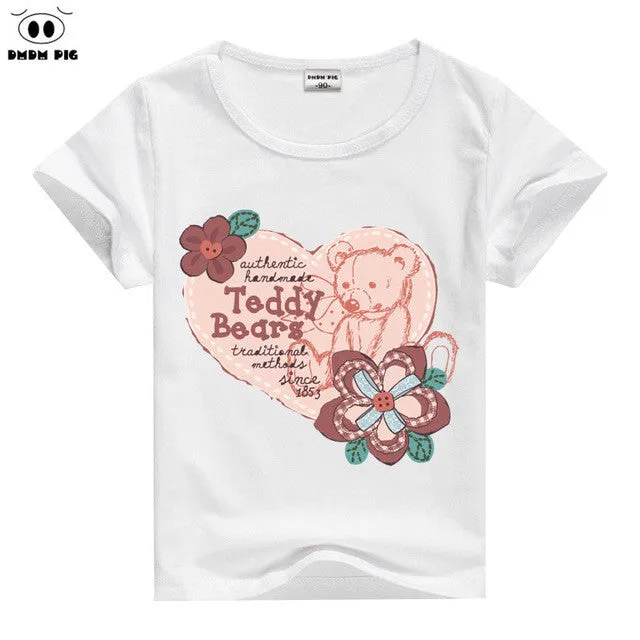 T Shirts Kids Children's Clothing Baby Boy Girl Clothes T Shirt Short Sleeve T-Shirts For Boys Girls Tops Tees T-shirt