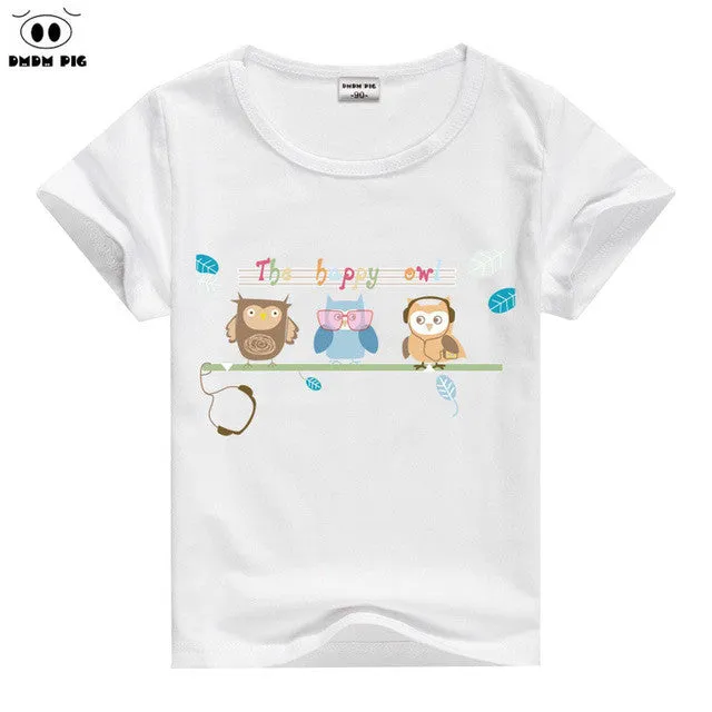 T Shirts Kids Children's Clothing Baby Boy Girl Clothes T Shirt Short Sleeve T-Shirts For Boys Girls Tops Tees T-shirt