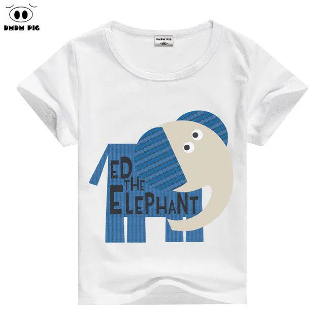 T Shirts Kids Children's Clothing Baby Boy Girl Clothes T Shirt Short Sleeve T-Shirts For Boys Girls Tops Tees T-shirt