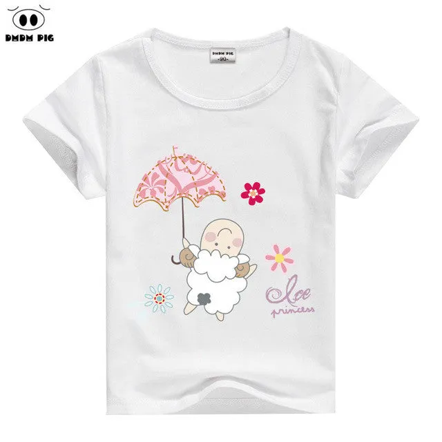 T Shirts Kids Children's Clothing Baby Boy Girl Clothes T Shirt Short Sleeve T-Shirts For Boys Girls Tops Tees T-shirt