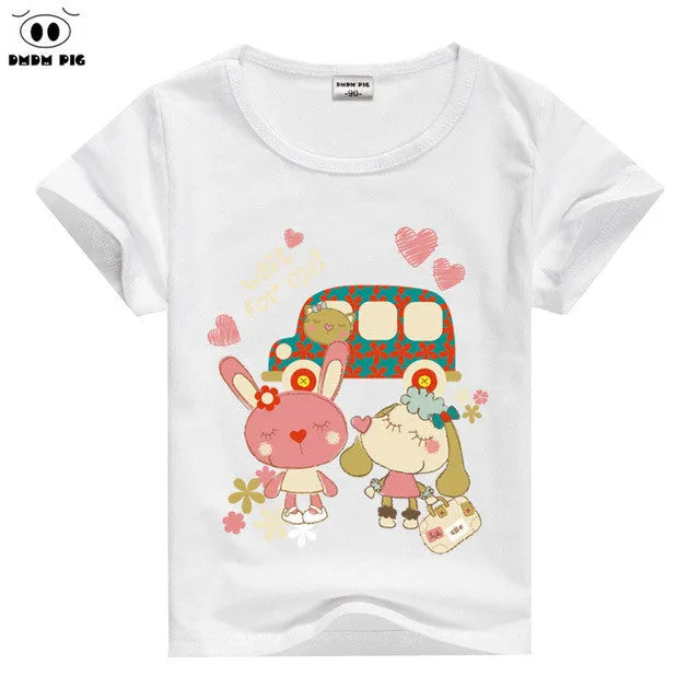 T Shirts Kids Children's Clothing Baby Boy Girl Clothes T Shirt Short Sleeve T-Shirts For Boys Girls Tops Tees T-shirt