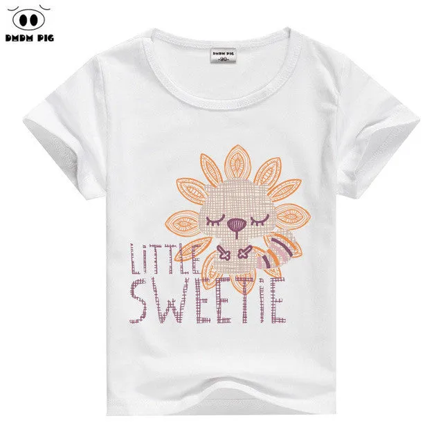 T Shirts Kids Children's Clothing Baby Boy Girl Clothes T Shirt Short Sleeve T-Shirts For Boys Girls Tops Tees T-shirt