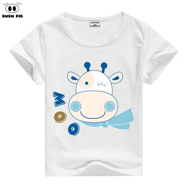 T Shirts Kids Children's Clothing Baby Boy Girl Clothes T Shirt Short Sleeve T-Shirts For Boys Girls Tops Tees T-shirt