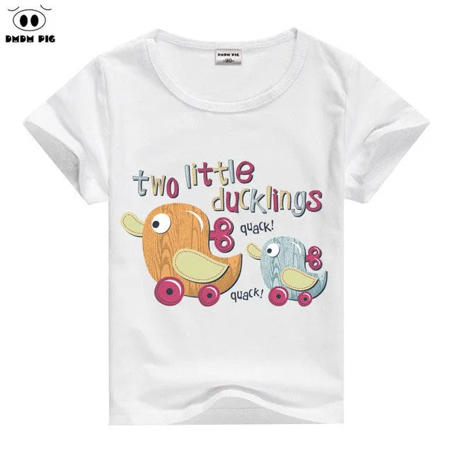 T Shirts Kids Children's Clothing Baby Boy Girl Clothes T Shirt Short Sleeve T-Shirts For Boys Girls Tops Tees T-shirt