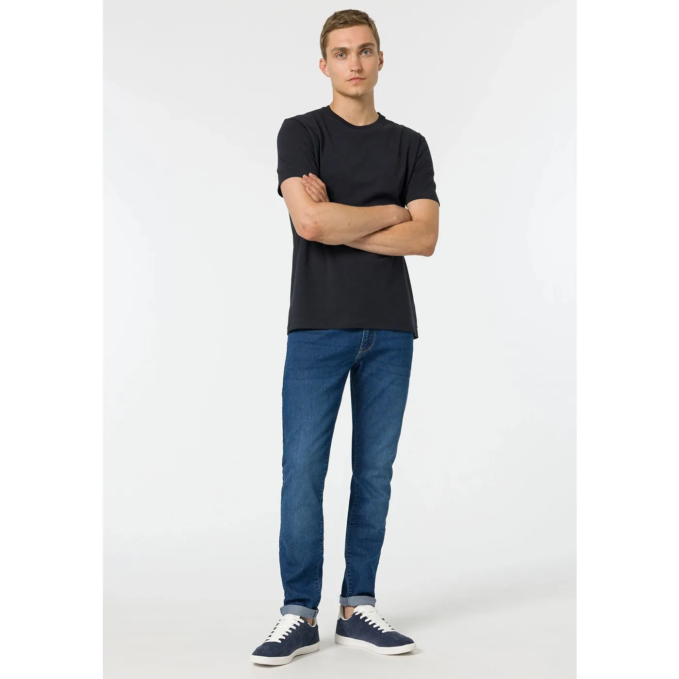 TFSI Liam Mid Blue Slim Jeans