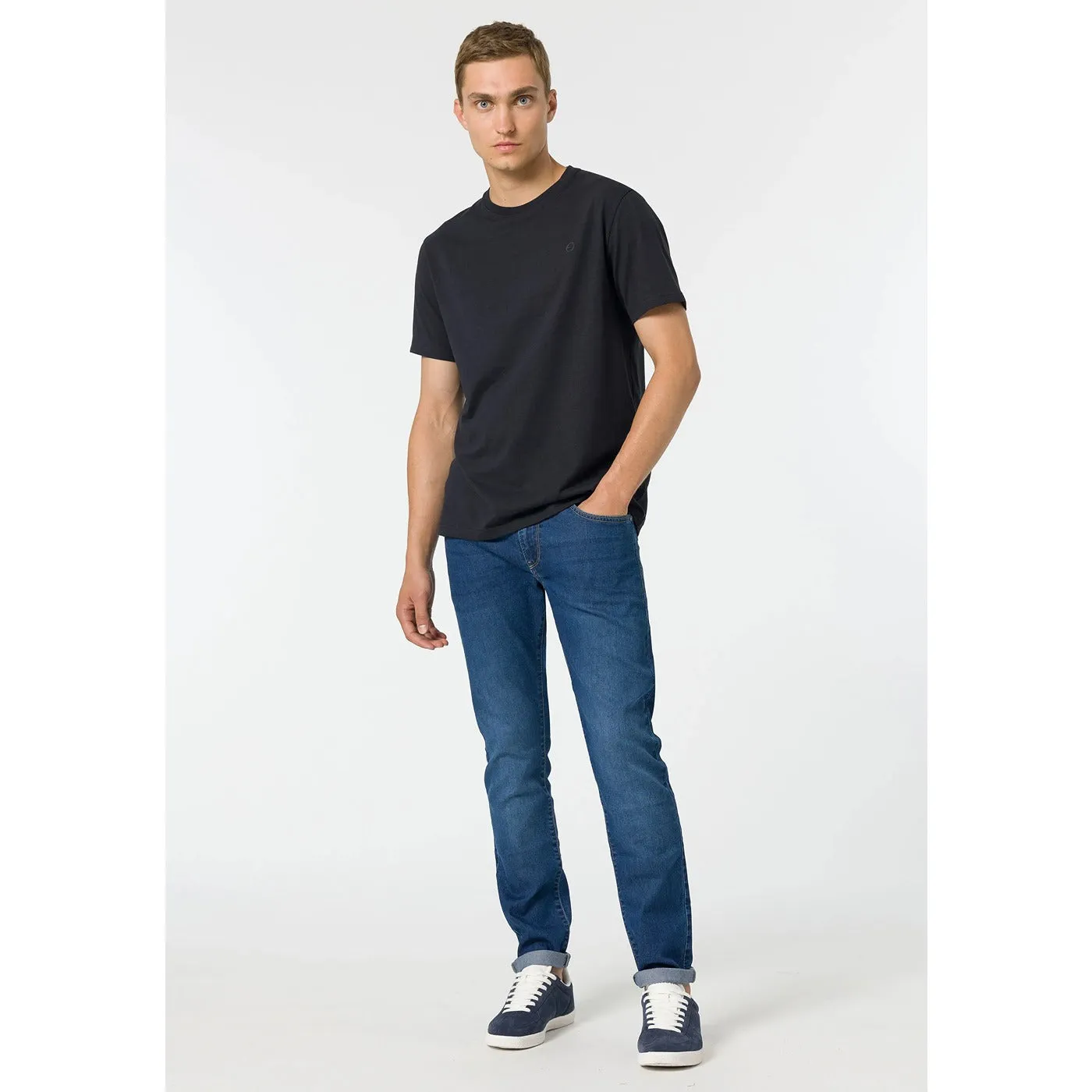 TFSI Liam Mid Blue Slim Jeans