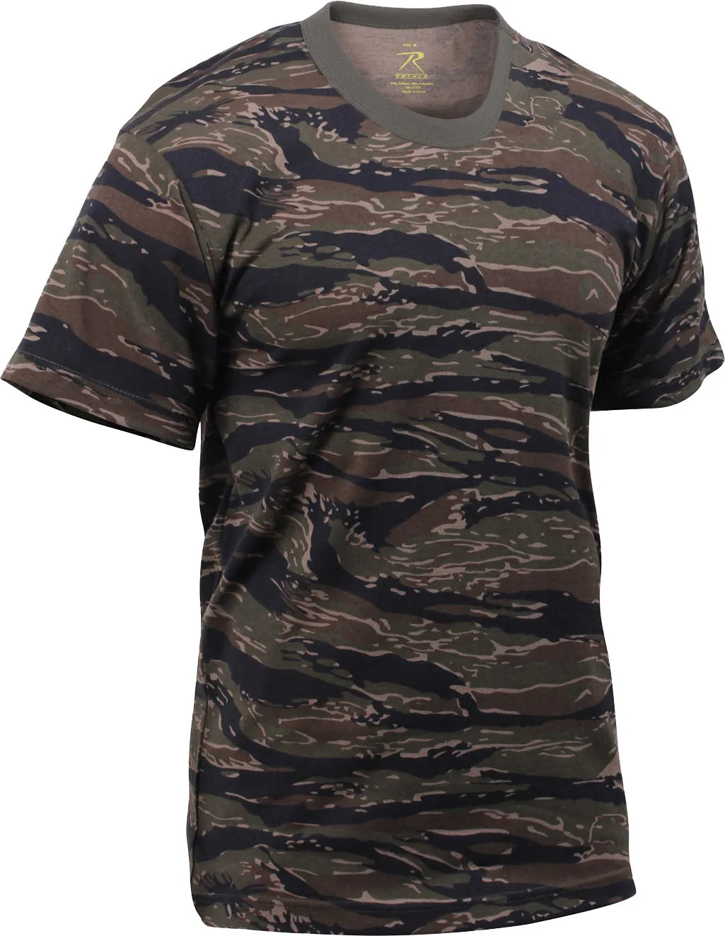 Tiger Stripe Camouflage - Military T-Shirt