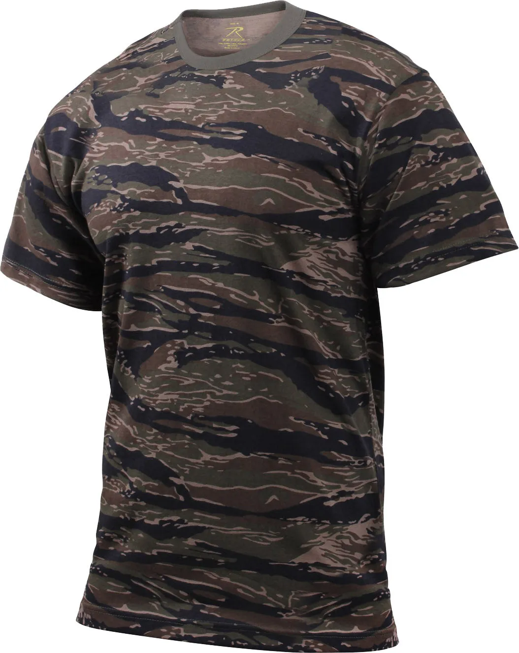 Tiger Stripe Camouflage - Military T-Shirt